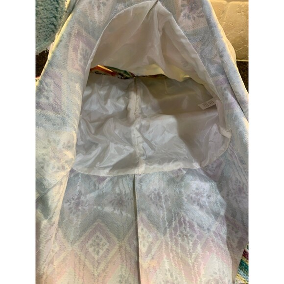 Autumn Adeigbo Non Beaded Soraya Skirt Woven Diamond Size 2 NWT - Picture 6 of 8